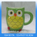 Ceramic owl seasoning pot sugar pot for kitchen